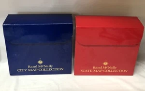 Rand McNally Stadt & Bundesstaat Kartensammlung Jeder Bundesstaat 36 Stadtpläne Straßenkarten - Bild 1 von 2