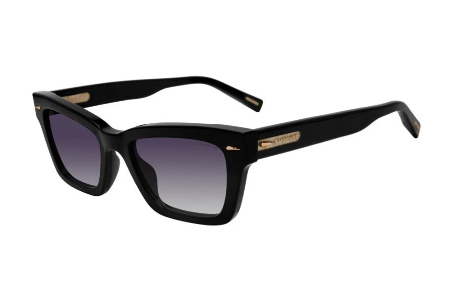 New Chopard SCH338 0700 black gold sunglasses 54-19-145 RRP720,00euro. - Imagen 1 de 4