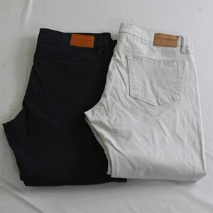 Lot 2 Lucky Brand 36x30 121 Slim Straight Soft Brushed Flex Denim Mens Jeans - Picture 1 of 9