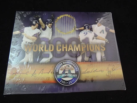 2001-2011 -10TH ANNIVERSARY DIAMONDBACKS Arizona Poster Cover