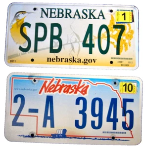 KENNZEICHEN NEBRASKA 2011 Meadowlark 2017 Aufkleber / Planwagen 2011 Sticker - Bild 1 von 6