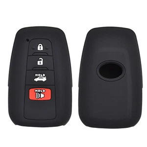 For Toyota Corolla Camry Highlander Silicone Remote Key Fob Case Cover Shell - Picture 1 of 6