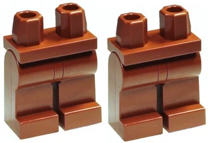Lego 2x Piernas Marrón Rojizo ¡NUEVAS!!¡! - Imagen 1 de 1