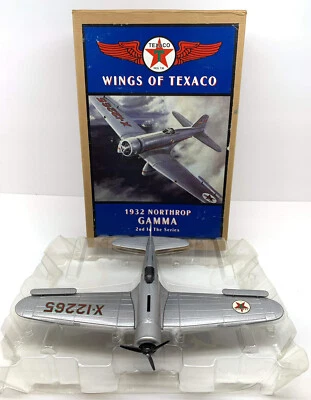 Wings of Texaco Ertl Plane Coin Bank 2 In The Series 1932 Northrop Gamma. - Image 1 of 4