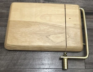 Vintage GOODWOOD Wire Cheese Cutter Board Made In Thailand See Description - Picture 1 of 9