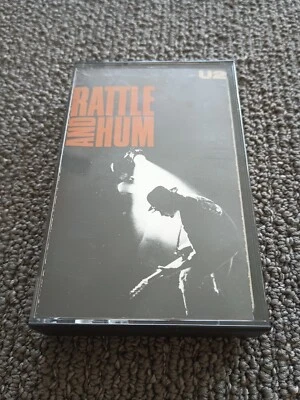 U2 RATTLE AND HUM DOUBLE PLAY VINTAGE 1988 CASSETTE/ISLAND 91003-4/MINT COND.  - Image 1 of 4