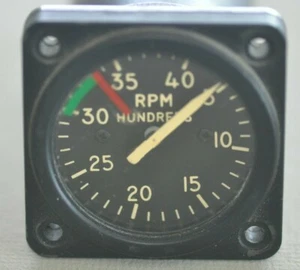 Aircradft 4,000 RPM Electric Tachometer - Bild 1 von 3