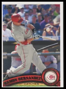 2011 Topps Cincinnati Reds #CIN11 Ramón Hernández Cincinnati Reds - Imagen 1 de 1