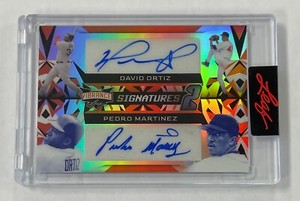 David Ortiz Pedro Martinez 2023 Leaf Vibrance Multi-Sport No.VS2-6 4/6 Dual Auto