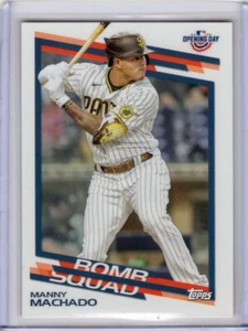 MANNY MACHADO 2022 Topps Opening Day BOMB SQUAD #BS23 - PADRES - Picture 1 of 1