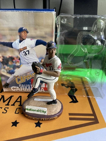 2003 Captains SGA Fausto Carmona Figurine Cleveland Indians  Non Bobblehead Cover