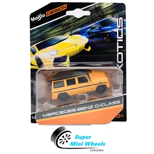 Maisto 1:64 Design Exotics Mercedes Benz G Class (Orange) - Picture 1 of 2