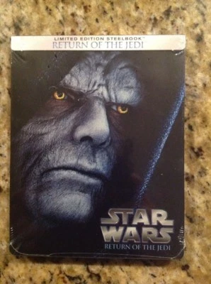Star Wars Return of the Jedi (Blu-ray Disc,2015, SteelBook)NEW Authentic Disney - Image 1 of 3