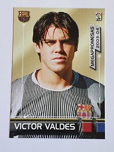 2003 Victor Valdes 2nd Rookie Megacracks #388 FC Barcelona Panini MGK Legend