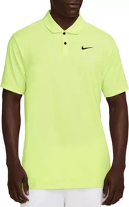 NIKE TOUR MEN'S HEATHER DRI-FIT PERFORMANCE GOLF POLO LARGE - Picture 1 of 4