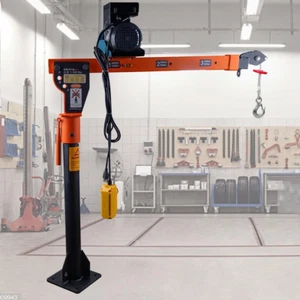 New 1100Lb Folding Dismountable Household Hoist Truck Crane, with Electric Hoist - Picture 1 of 9