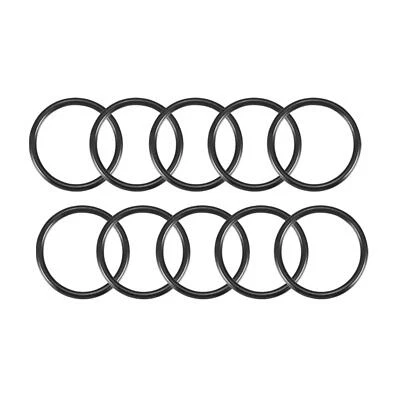 O Ring Olio Guarnizione Gomma Nitrile 38mm Esterno dia 3mm Spesso Paraolio 10pz - Immagine 1 di 4