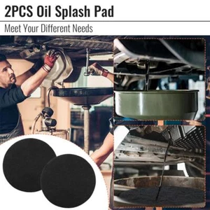 2 Stück Ölablass Pad No Splatter Pad Rund Pad Auto Ölwechsel Garage Heiß~ - Bild 1 von 12