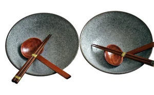 Ramen Bowl Set für 2 Personen, Schüssel, Stäbchen, Löffel, japan. Nudelgerichte - Bild 1 von 4