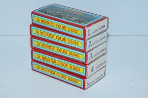 Vintage View of Hong Kong 1-5 Boxen 20 montierte Farbdias - Bild 1 von 3