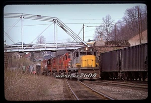 (W) ORIG TRAIN SLIDE-LEHIGH VALLEY (LV) 412 ACTION. - Picture 1 of 1