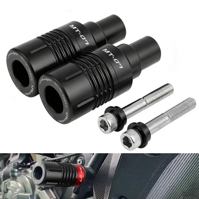 Frame Sliders Crash Protector For YAMAHA MT07 MT-07 Tracer 700/GT MT-07 LOGO - Image 1 of 4