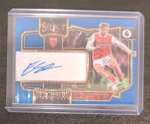 Emile Smith Rowe #PS-ESR 2022-23 Select EPL Arsenal Blue Pulsar Pitchside Auto - Picture 1 of 2