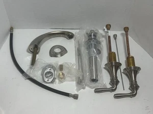 Kohler Devonshire 2-Griff breite Waschtischarmatur Nickel gebürstet - Bild 1 von 3