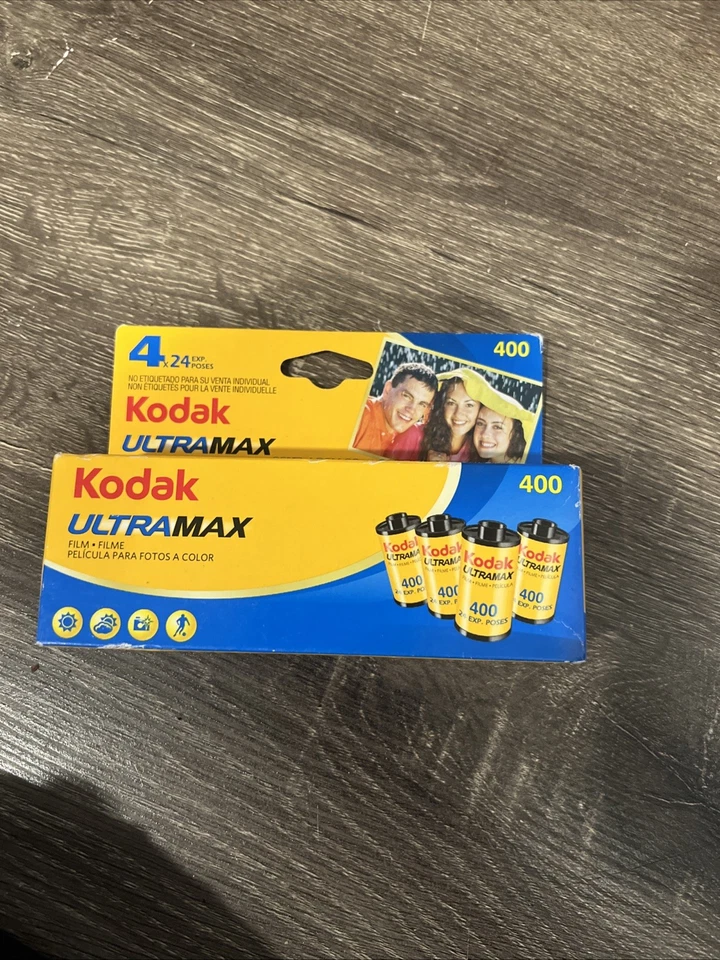 100 Rolls Kodak UltraMax Film 24 Exp 35mm Color Film