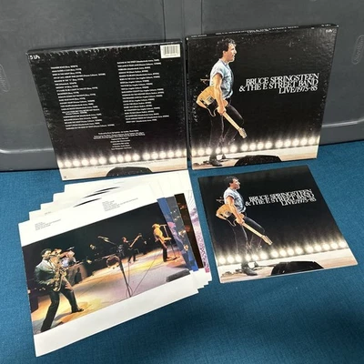 NM+/EX • Bruce Springsteen & The E Street Band Live 1975-85 5 LP Box Set w/Book - Image 1 of 4