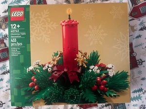 NUEVO LEGO Decoración de Mesa de Navidad 40743 Juguete de Construcción Vela Sellada de Fábrica - Imagen 1 de 2