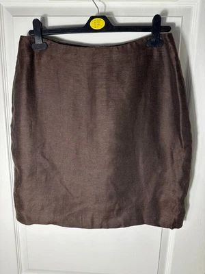 Linda Allard Ellen Tracy Petite 14 linen skirt - Image 1 of 4