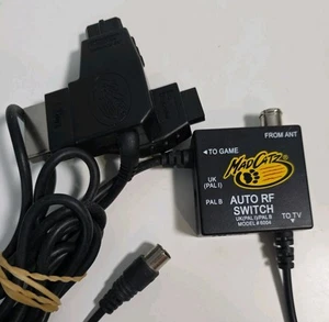 Mad Catz AV cable multi console. Xbox all PlayStation GameCube N64 RF Switch - Picture 1 of 5