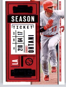 2020 Contenders Purple Foil Shohei Ohtani Prizm Parallel Insert Angels #35 - Picture 1 of 2