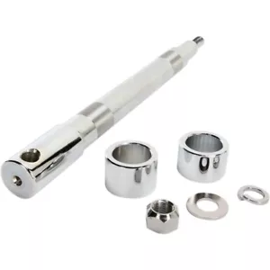 Chrome Front Axle Kit For Harley DavidsonTouring 2000-2007 - Picture 1 of 1
