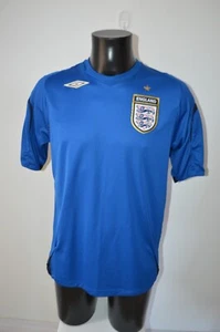 Mens Blue Vintage England Football Shirt - Medium (41406) - Picture 1 of 10