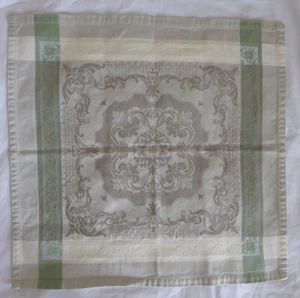 One Garnier-Thiebaut table napkin, jacquard weave, cotton, France, pre-owned - Picture 1 of 16