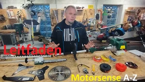 Motorsense Zubehör,Fadenkopf,Mähfaden,Drahtbürste,Dickicht Messer,Sägeblatt - Bild 1 von 45