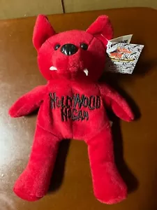1999 Racing Champions | WCW Nitro Bears & Wolves | Hollywood Hulk Hogan Beanie - Picture 1 of 4