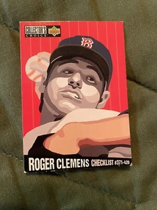 1994 Upper Deck Collector's Choice - #322 Roger Clemens - Boston Red Sox - Bild 1 von 2