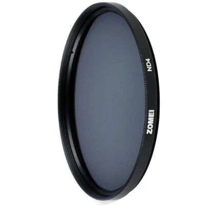 ZOMEI Optical Neutral density Filter ND4 37-82mm for Canon Nikon Sony Pentax - Image 1 of 4