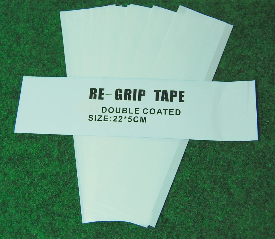 10 X Grip-​Tapes, Doppelseitiges Klebeband, Golf Griff Montage 22,5 cm x 50 mm - Bild 1 von 1