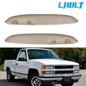 LABLT Pair Tan Door Armrest Front Driver+Passenger For Chevy GMC Pickup Truck - Picture 1 of 10
