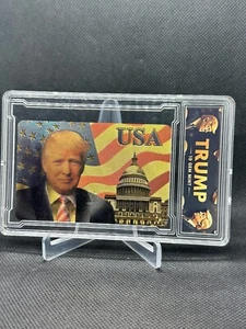 Donald Trump Gold Foil Playing Card - Joker - Graded 10 - Bild 1 von 2