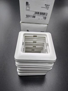 Berker Modul 2 polarweiß glänzend 1-fach Rahmen 21776 Einfach 1er Top 101109 - Bild 1 von 6