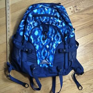 High Sierra Loop Backpack, with tablet sleeve Blue & Blue Camo
