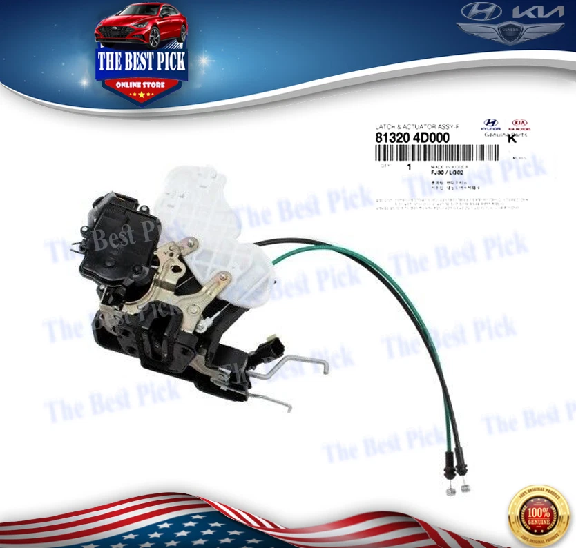 ⭐GENUINE⭐ Door Lock Actuator FRONT RIGHT for 2007-2014 Kia Sedona 813204D000 - Image 1 of 1