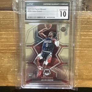 2021-22 Panini Mosaic - Rookies #206 Jalen Green (RC) - Picture 1 of 2