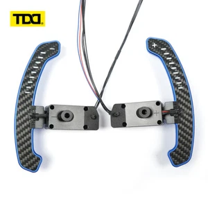 TDD Carbon Fiber LED Magnetic Paddle Shifters For Lexus UX200 ES300 ES350 NX350 - Imagen 1 de 6