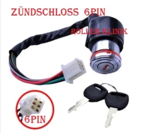 Zündschloss Für Kazuma Erdmännchen 90CC 110CC 125cc 6 Löcher Quad ATV - Bild 1 von 4
